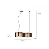 Vento pendant Lighting linear from Arturo Alvarez