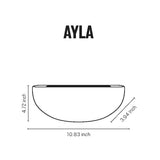 Ayla Applique Murale Geo Contemporary