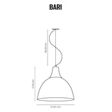 Bari Suspension Geo Contemporary