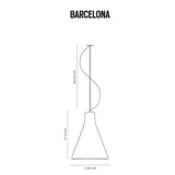 Barcelona Suspension Geo Contemporary