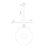 PD22824 Cruz Suspension Kuzco Lighting