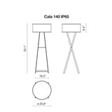 CALA 140 IP65 Luminaire Extérieur de Marset