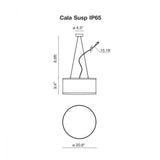 Cala Suspension IP65 Éclairage Extérieur de Marset