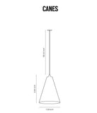 Canes Suspension Geo Contemporary