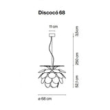 Discoco 68 Lumière Suspension de Marset