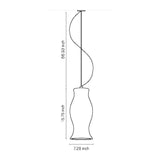 Fluid II Suspension Geo Contemporary