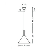 Funnel Suspension Noir de Vertigo Bird Démonstrateur