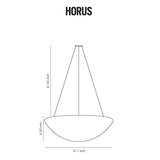 Horus Suspension Geo Contemporary