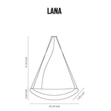 Lana Suspension Geo Contemporary