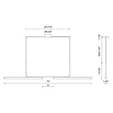LP73073 Vesper Suspension Kuzco Lighting
