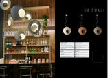 Lua Small Suspension Geo Contemporary