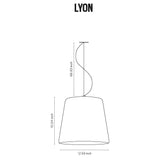 Lyon Suspension Geo Contemporary