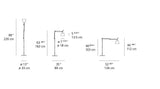 Tolomeo With Shade Lampe de Sol Artemide