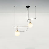 NH S3 2 arms Suspension Artemide Lighting