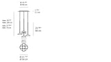 Orsa Suspension Chandelier Artemide Luminaire