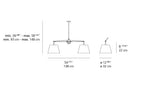 Tolomeo Double With Shade Artemide Lighting