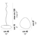 Neochic Suspension Luminaire Vistosi