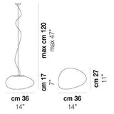Neochic Suspension Luminaire Vistosi