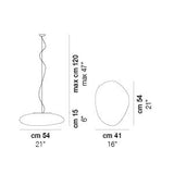 Neochic Suspension Luminaire Vistosi