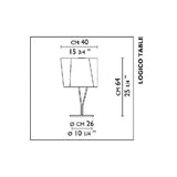 Logico Table Lampe d'Artemide