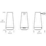 Uma Mini Lampe à Batterie de Pablo Table Extérieur