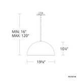 Yolo PD-557XX Suspension Modern Forms