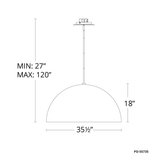 Yolo PD-557XX Suspension Modern Forms