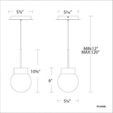 Double Bubble PD-82006 Mini Suspension Modern Forms Lighting