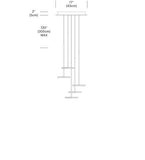 Sky Solo Chandelier Suspension Pablo Designs