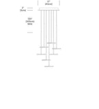 Sky Solo Chandelier Suspension Pablo Designs