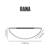 Rana Applique Murale Geo Contemporary