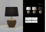 Buriti Sable Lampe de Table Geo Contemporary