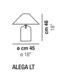 Alega Lampe de Table Vistosi