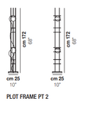 Plot Frame Lampe de Sol Luminaire Vistosi