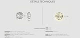 Mida Wall / Ceilling Slamp Lighting