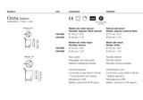 Greta Batterie Lampe Portable Carpyen Lighting Barcelone