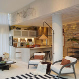 Ubatuba Applique Murale avec Bras Geo Contemporary