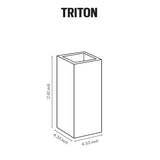 Triton Applique Murale Geo Contemporary