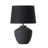 Buriti Graphite Lampe de Table Geo Contemporary