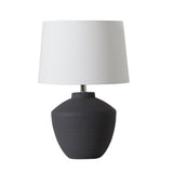 Buriti Graphite Lampe de Table Geo Contemporary
