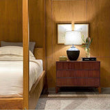 Buriti Graphite Lampe de Table Geo Contemporary