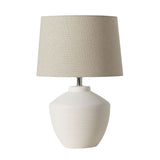 Buriti Blanc Lampe de Table Geo Contemporary