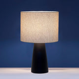 Inga Noir Lampe de Table Geo Contemporary