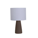 Inga Brun Lampe de Table Geo Contemporary
