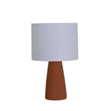 Inga Terracotta Lampe de Table Geo Contemporary