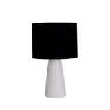 Inga Blanc Lampe de Table Geo Contemporary