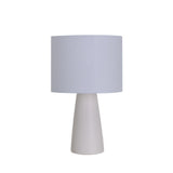 Inga Blanc Lampe de Table Geo Contemporary