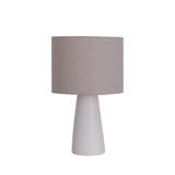 Inga Blanc Lampe de Table Geo Contemporary