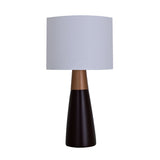 Ipê Noir / Or Lampe de Table Geo Contemporary