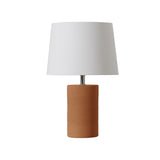 Jatoba Terracotta Lampe de Table Geo Contemporary